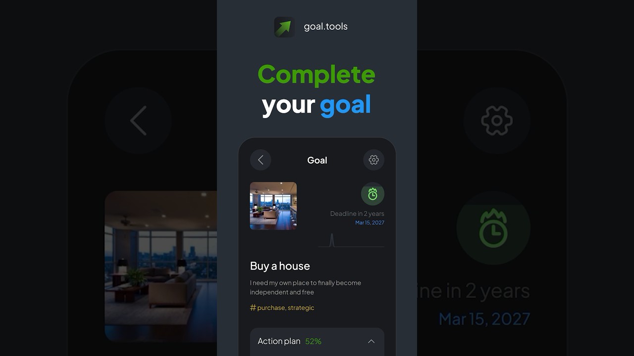 7. Complete your goal 