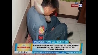 BT: Ilang pulis na natutulog at nakainom umano ng alak, inabutan ni NCRPO Chief Eleazar