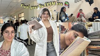 Final year MBBS EXAM VLOG 📚back to back exam , sleepless night , 