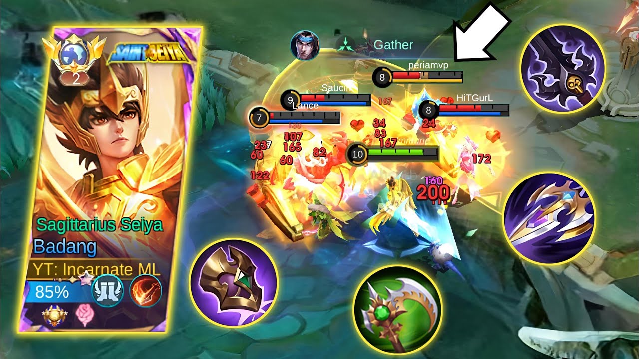 BADANG BEST BUILD ONE HIT 2025  - MLBB