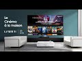 Prsentation du laser tv 4k uhisense 100l5f