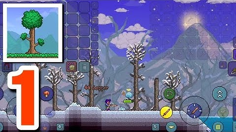 Terraria -  Gameplay (iOS Android) Walkthrough Part 1