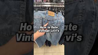 Dating vintage Levi’s can be tricky, but this tag is easy!