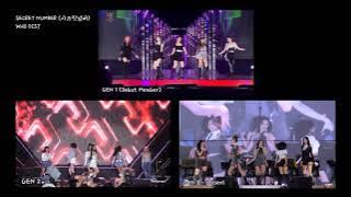 SECRET NUMBER (시크릿넘버) - 'Who Dis?' Different Lineup Comparison 