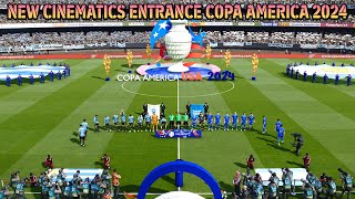 NEW CINEMATICS ENTRANCE COPA AMERICA 2024 - PES 2021 & FOOTBALL LIFE 2024