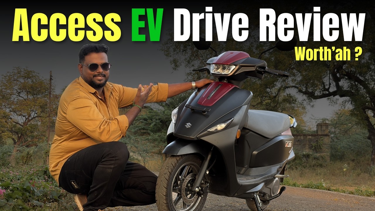😲 Suzuki Access EV எப்படி இருக்கு? வாங்கலாமா? | Drive Review Tamil
