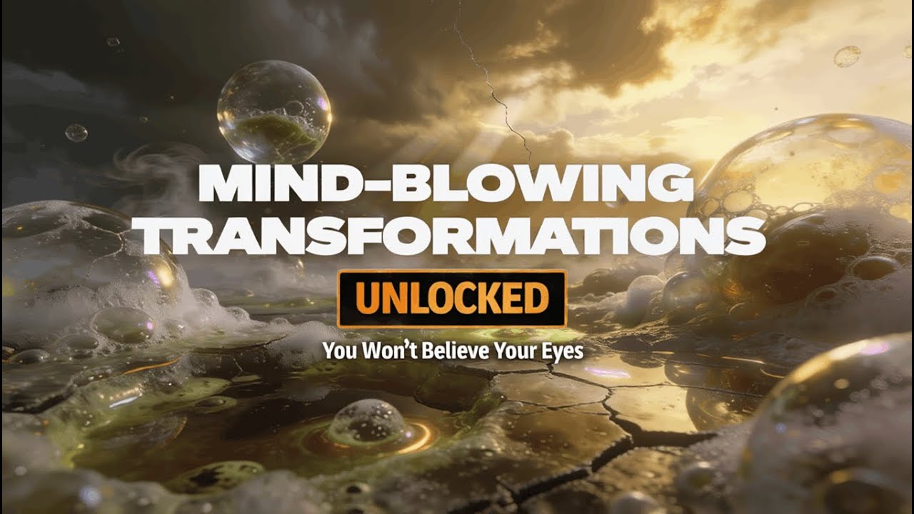 VIRTUAL REALITY | Ethereal Bubble Galaxy Sunset | Cinematic 4K Motion Loop ✨