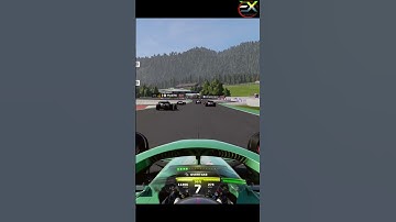 Trying to avoid chaos at the start of a multiplayer race F123 #f123 #f1game #trendingshorts #gaming