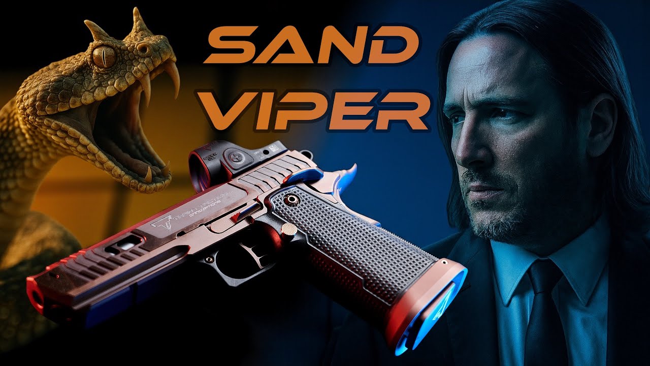 L’arme de John Wick enfin en France – TTI Sand Viper le grand test 
