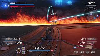 DISSIDIA NT Beta Test. Cloud, Noctis, and Sephiroth party!