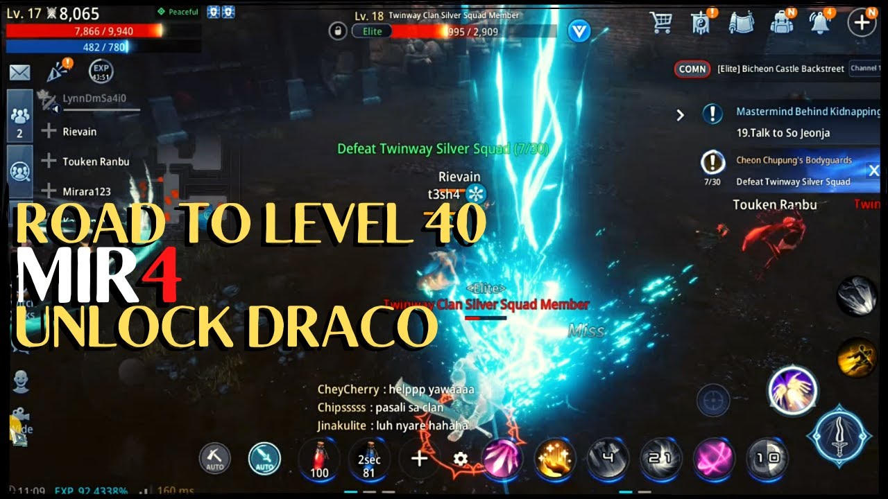 MIR4 - ROAD TO LEVEL 40 | UNLOCK DRACO | NFT GAME | FREE TO PLAY | PLAY TO EARN | PART 3