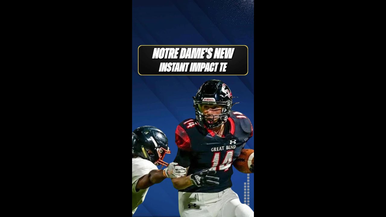 The #Fightingirish could get an INSTANT IMPACT tight end coming in this summer