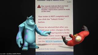 PVT NCLEX RN POP UP looks like!  98% probability of passing