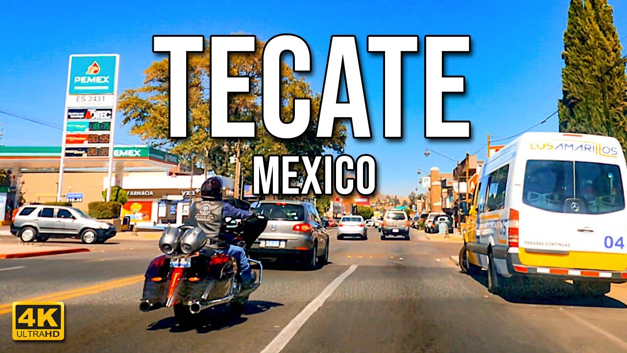 Driving Through Tecate {4K] | Baja California | Mexico