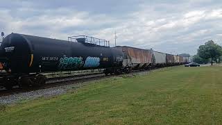 CSX M636 Rolls Eastbound through Berea, Ohio