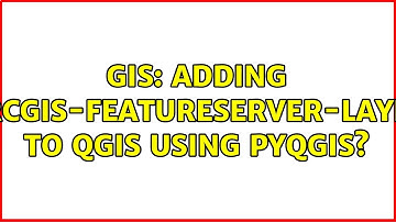GIS: Adding ArcGIS-FeatureServer-Layer to QGIS using PyQGIS? (3 Solutions!!)