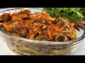 Рецепт из старой БАБУШКИНОЙ тетради! Вкусно! Едят даже те,кто не любит ПЕЧЕНЬ!Печень "По-Берлински"