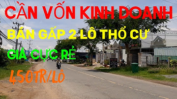 (Ms 321❤Đã Bán) Cần Vốn Kinh Doanh Bán Gấp Lô Thổ Cư Giá Rất Rẻ Cần Đước, Long An | Bđs Long An