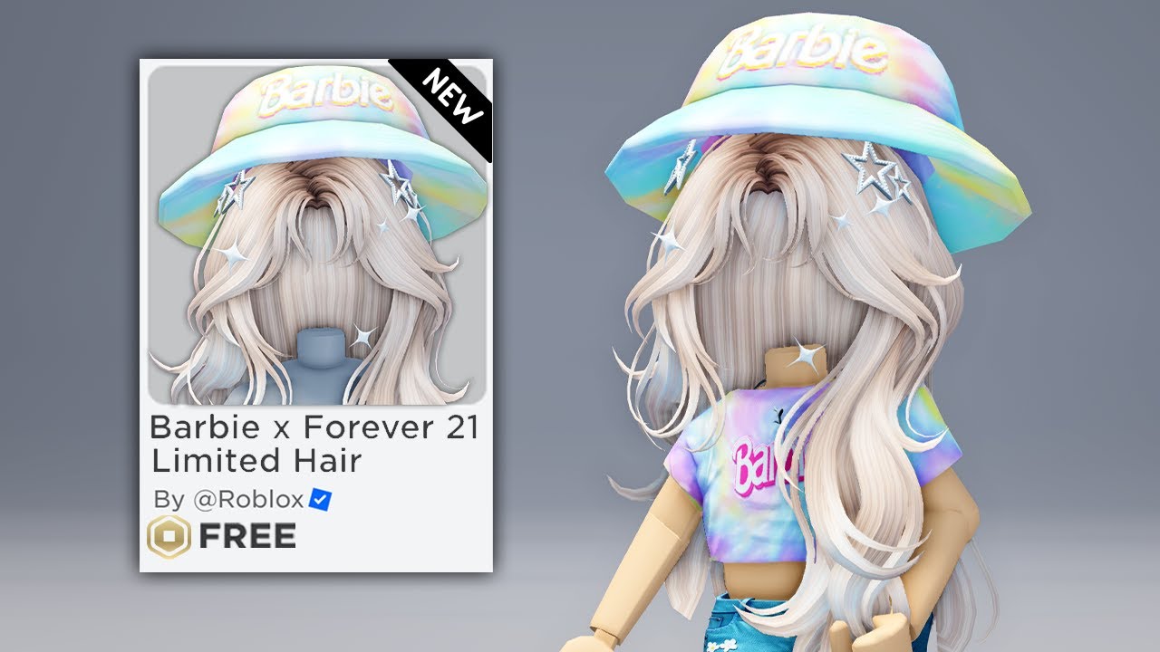 ✨HURRY! GET THE NEW FREE *LIMITED* BLUE HAIR on Roblox😍💙 