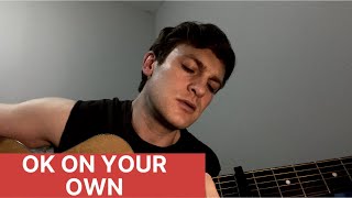 Carly Rae Jepsen - Ok On Your Own )Acoustic Cover by Chris Zurich)