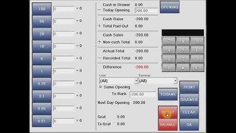 POSition POS System Tutorial #3 Daily Closing