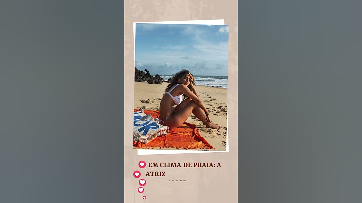 EM CLIMA DE PRAIA A ATRIZ ALICE CARVALHO RECEBEU CENTENAS DE ELOGIOS DOS FÃS😍