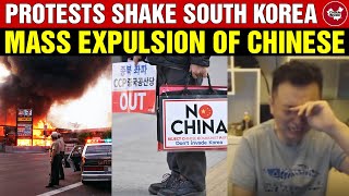 Anti-China Sentiment Boils Over in Korea: Protests Sweep Cities, Chinese Nationals Flee in Panic.