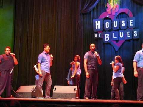 Houston Pride Idol does Glee at the Houston of Blues