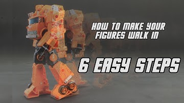 Stop Motion Tutorial 03 - Walking