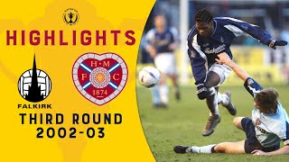 Falkirk 4-0 Hearts | Top flight side blown away | Scottish Cup Third Round 2002-03