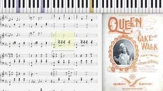 Queen of the Cake Walk by Sydney Harris (1899, Ragtime piano)