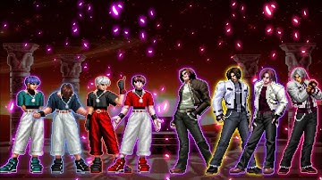 [KOF Mugen] Chris Team VS. Kyo Team