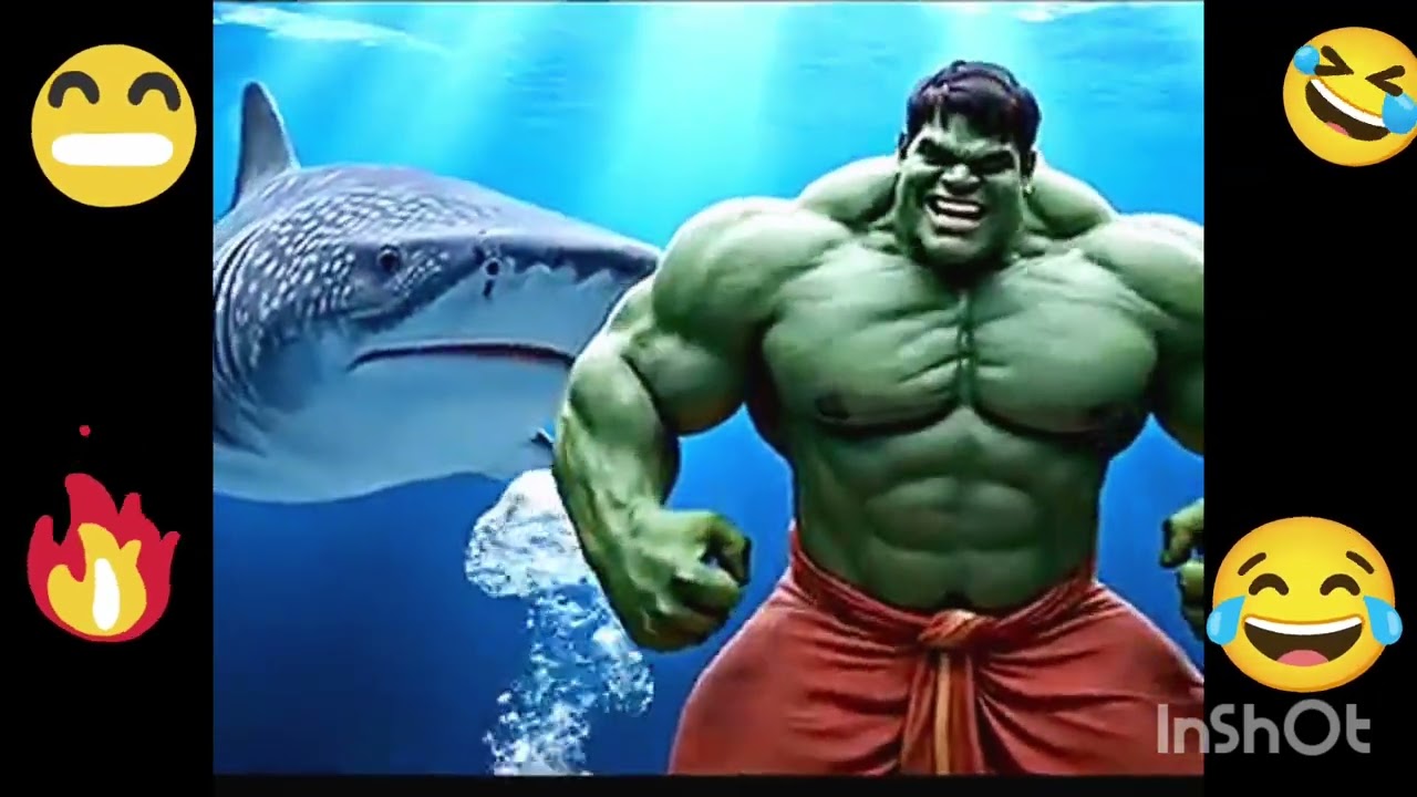 Hulk Bada Fish / Hulk ki Dadi Gussa / Hulk Funny video / Funny video / Comedy video 