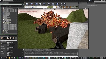 unreal engine 4 --- I want working tunnel collision (for destructibles)
