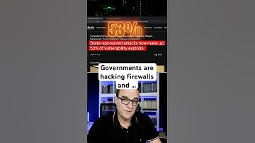 Governments are hacking firewalls and ...