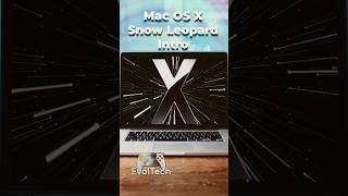 Mac OS X Snow Leopard Welcome Intro — Back to 2009 #Shorts