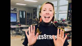 VACCINATION DAY!! Teacher Sings Gorgeous Tribute To Students -- For the First Time In Forever 💉 ❄️