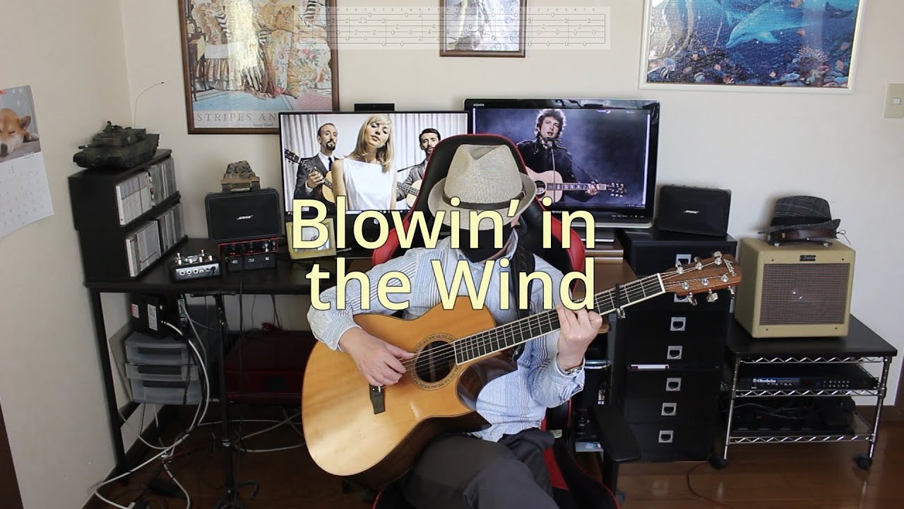 Blowin’ in the Wind – Peter, Paul & Mary | Acoustic Solo Guitar (TAB)
