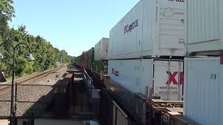 NS 7552 Leads NS 211 West through Union, NJ 09/07/2019