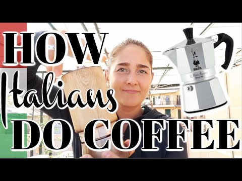 How To Make REAL Italian Coffee (MOKA POT COFFEE)