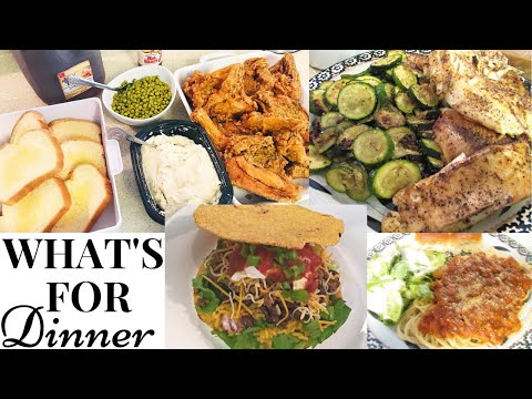 DINNER IDEAS FOR FAMILY | WHAT'S FOR DINNER TONIGHT!
