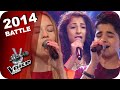 Christina Aguilera - Beautiful (Renaz/Soufjan/Pia) | The Voice Kids 2014 | Battles | SAT.1