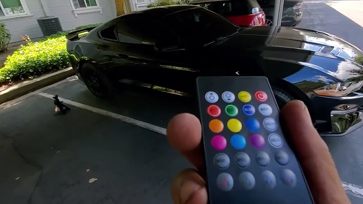 2020 Ford Mustang   Underglow LED Mod!!