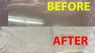 Amazing Motorcycle Windscreen Restoration (How to use the wrong products to have the right results)