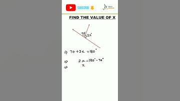 🤓 How to find Angles #trick #linear pair #maths #trending #mentegenius #tables #shorts #ytshorts