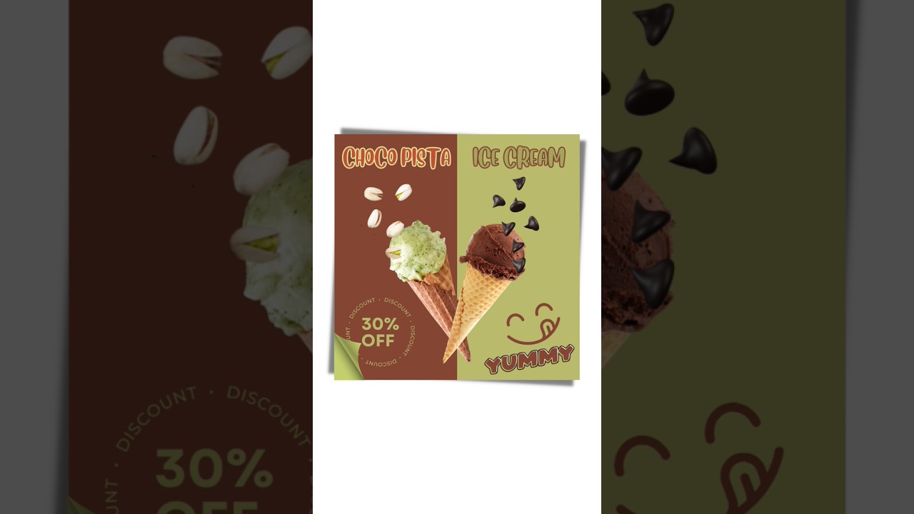 Advertising Poster Design using Canva | 