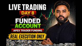 Apex Funded Account Live Trading | Day 08 | PA-435843 (Acc 04 &amp; 03) Journey