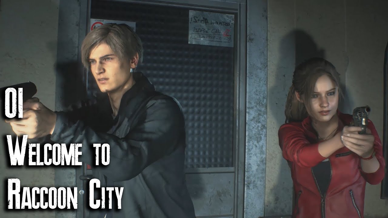 Resident Evil 2 - 01 "Welcome to Raccoon City" Uncut - YouTube