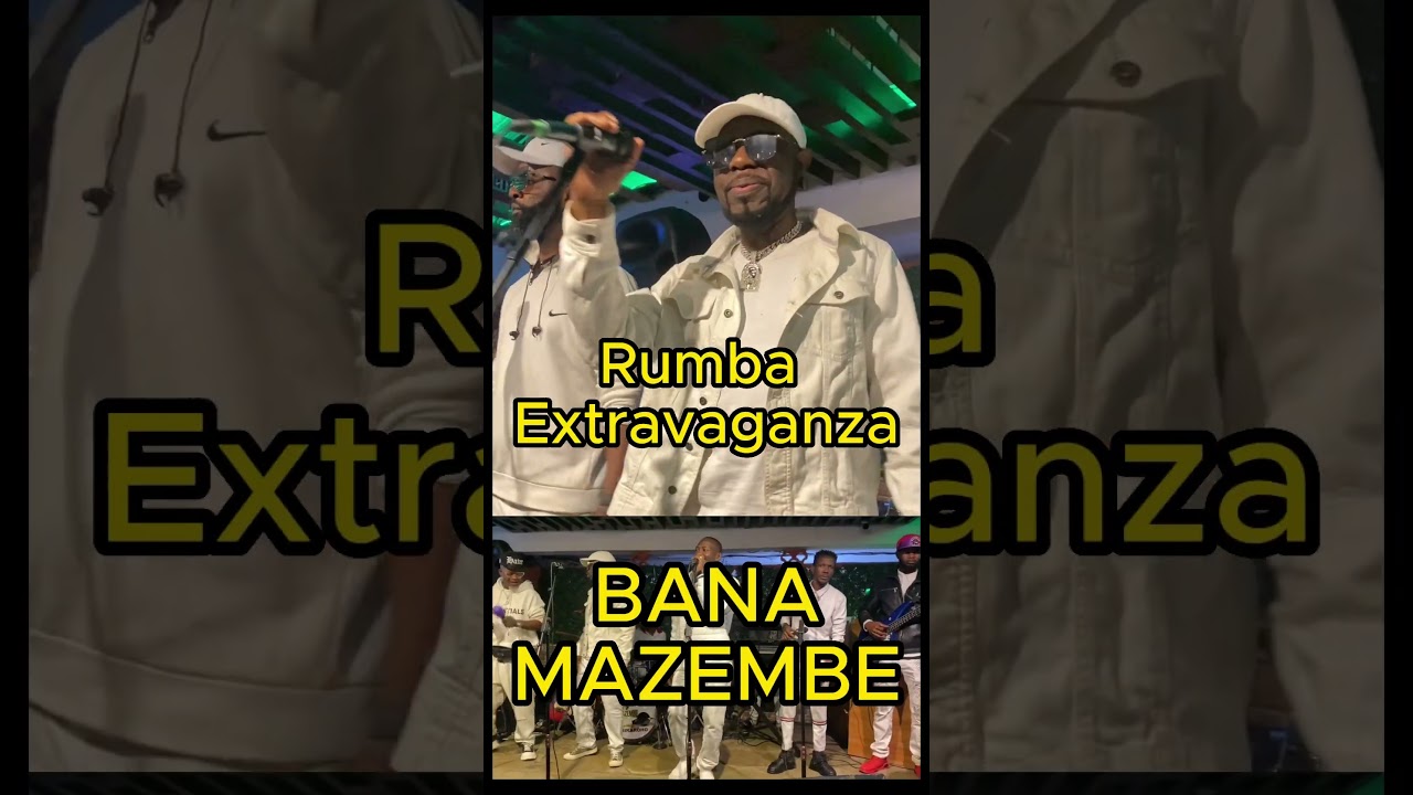 Watch Bana Mazembe live on stage thursday and saturday #livemusic #music #mazembe on YouTube Watch Bana Mazembe live on stage thursday and saturday #livemusic #music #mazembe on YouTube