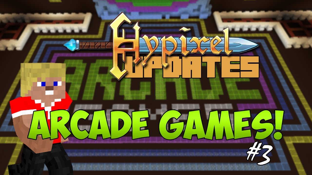 Hypixel Updates! ARCADE GAMES! YouTube